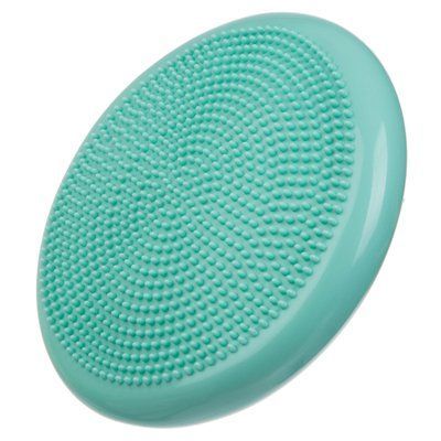 Подушка балансировочная массажная SP-Sport FI-1932 BALANCE CUSHION (PVC, d-33см x 6см, 900гр, цвета в ассортименте) FI-1932_Мятный фото