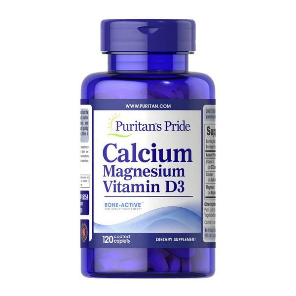 Calcium Magnesium Vitamin D3 (120 caplets) 000012584 фото