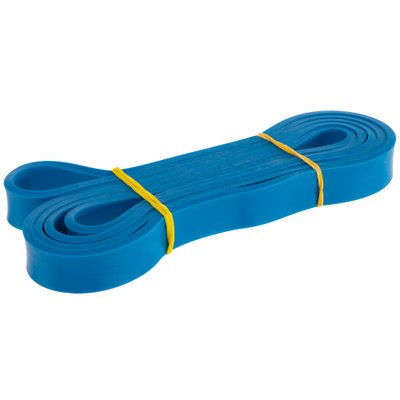 Резина для подтягиваний (лента силовая) SP-Sport Fitness LINE FI-9584-3 (размер 2080x21x4,5мм, жесткость M, нагрузка 35-50кг, синий) FI-9584-3_Синий фото