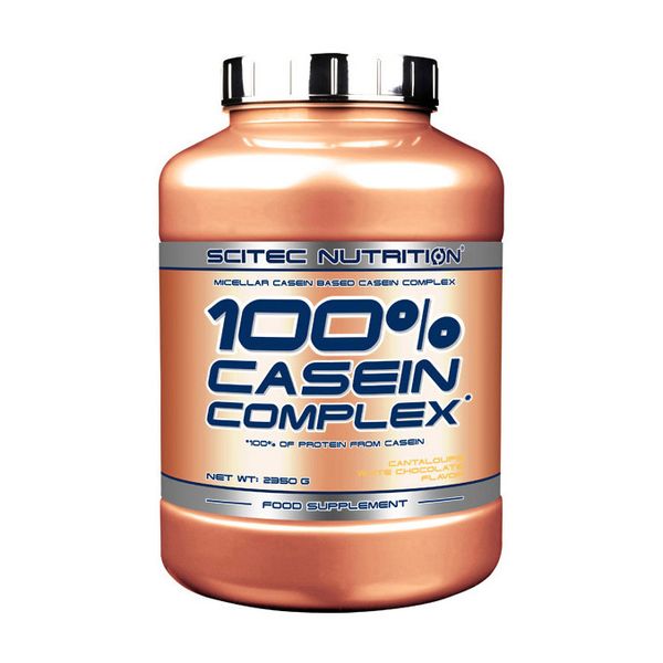 100% Casein Complex (2,35 kg, cantaloupe white chocolate) 000001384 фото