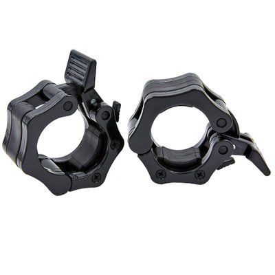 Замки (2шт) Lock-Jaw PRO с фиксатором для грифа 50мм Zelart CL-24 (пластик, цена за 2 шт.) CL-24 фото