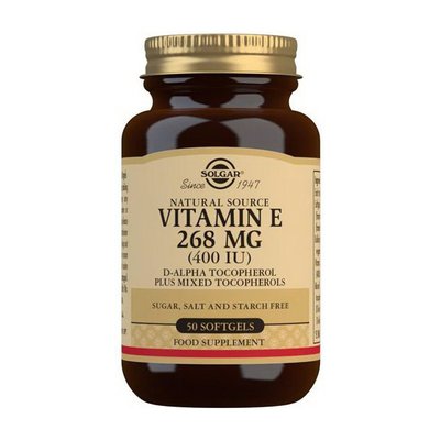 Vitamin E 268 mg (400 IU) (50 softgels) 000020254 фото