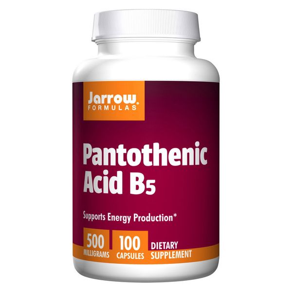 Pantothenic Acid B5 500 mg (100 caps) 000010911 фото