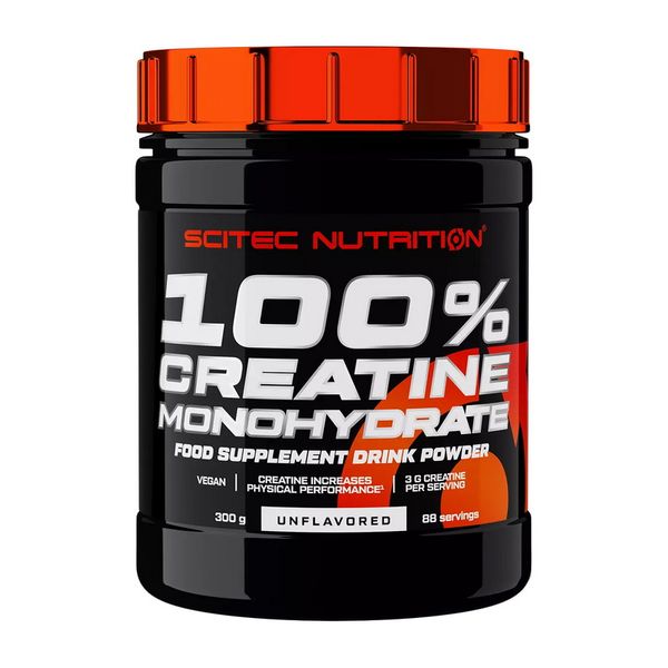 100% Creatine Monohydrate (300 g, unflavored) 000004034 фото