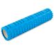 Роллер для занятий йогой и пилатесом (ролик мфр) SP-Sport Grid Combi Roller l-61см FI-6673 (d-14см, l-61см, цвета в ассортименте) FI-6673_Синий фото