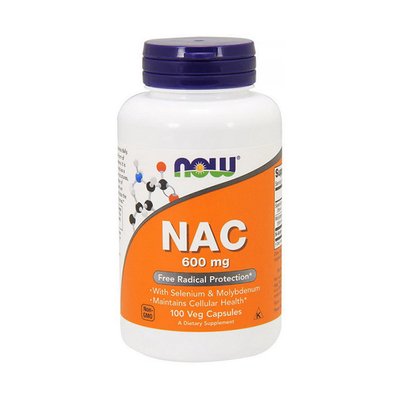 NAC 600 mg (100 veg caps) 000014924 фото