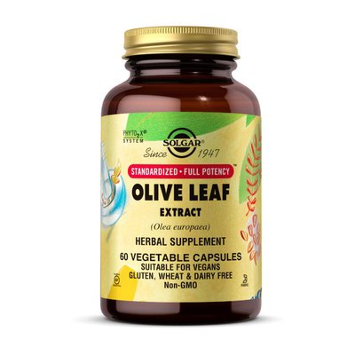 Olive Leaf Extract (60 veg caps) 000020552 фото