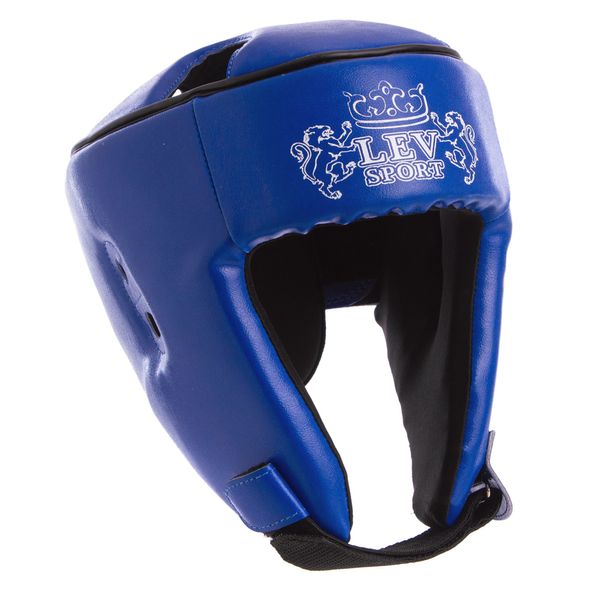 Шлем боксерский открытый LEV LV-4293 S-XL LV-4293_Синий_L фото