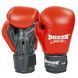 Боксерські рукавиці шкіряні BOXER 2023 10-12унцій кольори в асортименті 2023_Красный-черный_10_унции фото