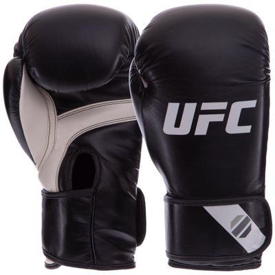 Боксерські рукавиці UFC PRO Fitness UHK-75029 16 унцій чорний UHK-75029_Черный_16_унции фото