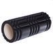 Роллер для занятий йогой и пилатесом (ролик мфр) SP-Sport Grid 3D Roller l-33см FI-6277 (d-14,5см, l-33см, цвета в ассортименте) FI-6277_Черный фото