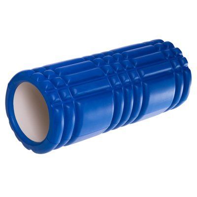 Роллер массажный цилиндр (ролик мфр) 33см Grid 3D Roller EVA SP-Sport FI-6277 (d-14,5см, цвета в ассортименте) FI-6277_Синий фото