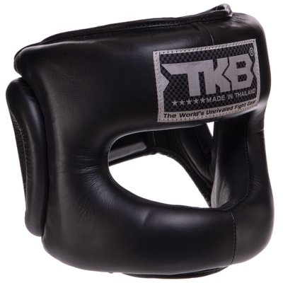 Шлем боксерский с бампером кожаный TOP KING Pro Training TKHGPT-OC (р-р S-XL, цвета в ассортименте) TKHGPT-OC_Черный_S фото
