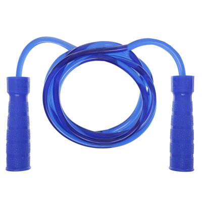 Скакалка для бокса (боксерская) TWINS SR2 (полиуретан, пластик, l-2,84м с ручками, с подшипником, цвета в ассортименте) SR2_Синий фото