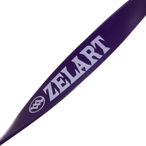 Резина для подтягиваний (лента силовая, петля) Zelart FI-941-6 POWER BANDS (размер 2000x32x4,5мм, жесткость M, фиолетовый) FI-941-6 фото