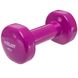 Гантели для фитнеса с виниловым покрытием Zelart Beauty TA-5225-4 (2x4кг) (2шт, цвета в ассортименте) TA-5225-4_Фиолетовый фото