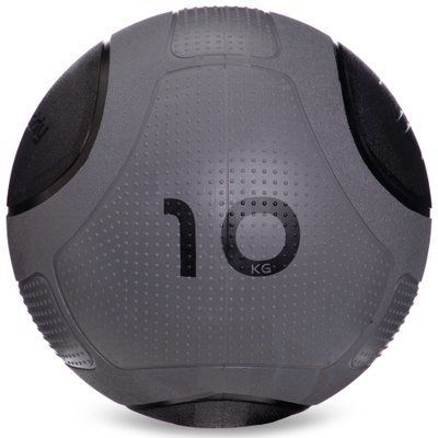 М'яч медичний медбол Zelart Medicine Ball FI-2620-10 10кг сірий-чорний FI-2620-10 фото
