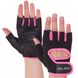 Перчатки для фитнеса ZELART MA-3885 (PL, эластан, открытые пальцы, размер XS-XL, цвета в ассортименте) MA-3885_Черный-розовый_XS фото