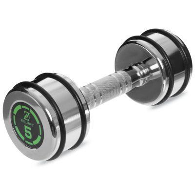 Гантель хромована Zelart FI-2622-5 1шт 5кг хром FI-2622-5 фото