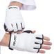 Перчатки для тхэквондо Zelart BO-2016-W (PU, полиэстер, р-р XS-XL, белый) BO-2016-W_S фото