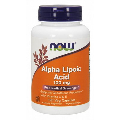 Alpha Lipoic Acid 100 mg (120 veg caps) 000008821 фото