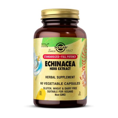 Echinacea Herb Extract (60 veg caps) 000020064 фото