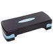 Степ-платформа SP-Sport FI-1571 (пластик, покрытие ABS, р-р 67Lx27Wx10-15Hсм, цвета в ассортименте) FI-1571_Черный фото