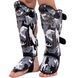 Защита голени и стопы Муай Тай, ММА, Кикбоксинг кожаная TOP KING Empower Camouflage TKSGEM-03 (р-р S-XL, цвета в ассортименте) TKSGEM-03_Камуфляж серый_S фото