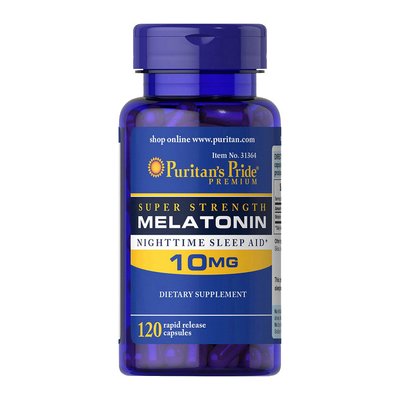 Melatonin 10 mg (120 caps) 000011566 фото