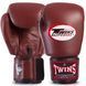 Перчатки боксерские кожаные на липучке TWINS BGVL3 (р-р 12-20oz, цвета в ассортименте) BGVL3_Темно-коричневый_12_унции фото
