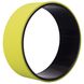 Колесо-кольцо для йоги Record Fit Wheel Yoga FI-7057 (PVC, TPE, р-р 32х13см, цвета в ассортименте) FI-7057_Черный-салатовый фото